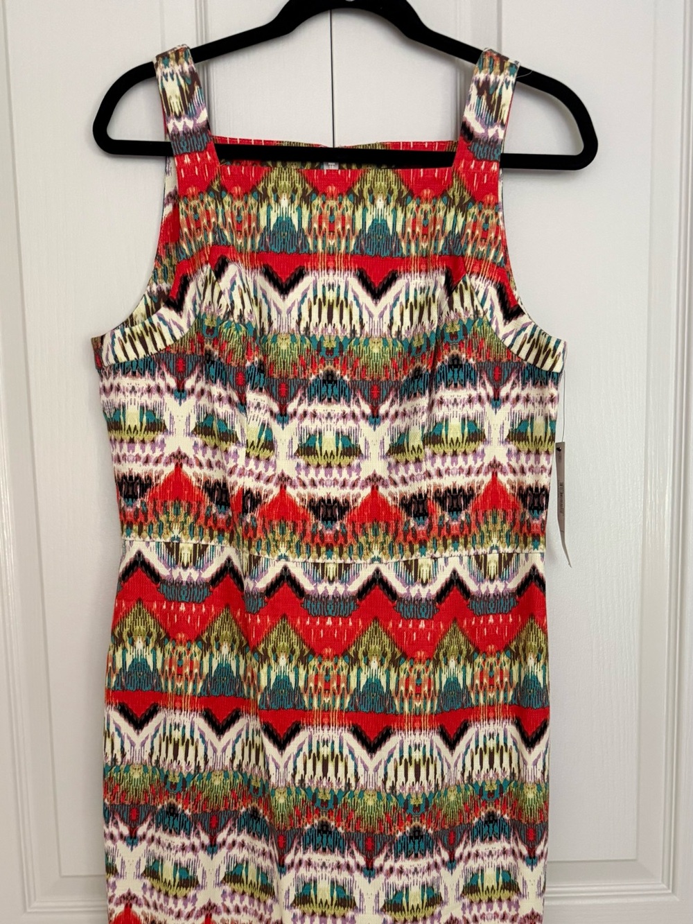Maggy London Multicolor Geo-Print Sleeveless dress